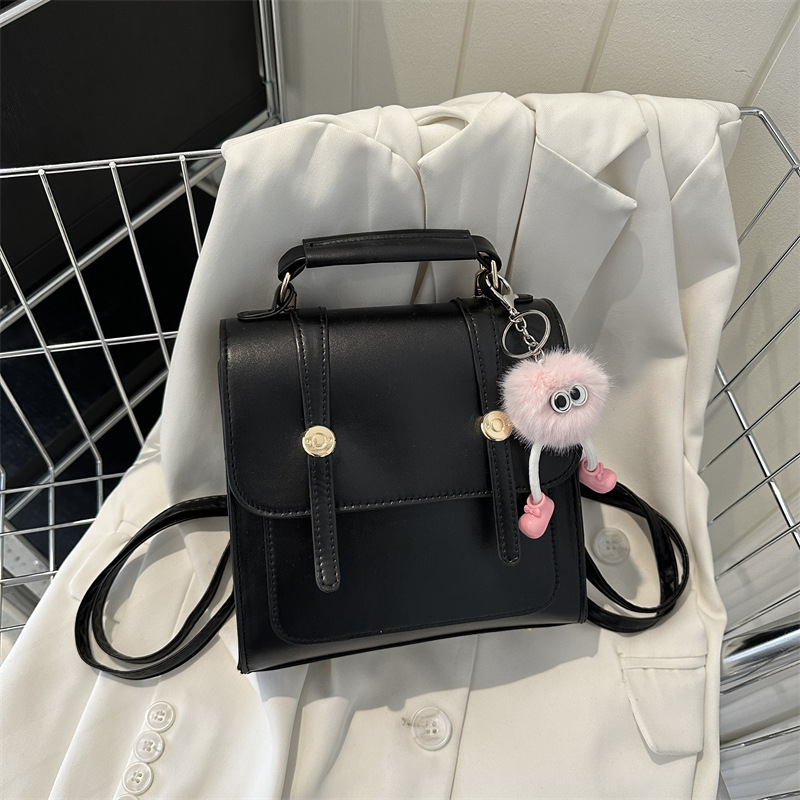 Mini Backpack Purse - 新しいファッショナブルなダブルショルダーレディースバックパック、シンプルでカジュアルなシングルショルダーハンドバッグ、小さなバックパック