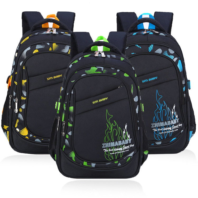 Canvas Backpack Casual - 防水軽量スクールバックパック子供のための 6-12 歳耐久性のある大容量学生ランドセル男の子女の子 254