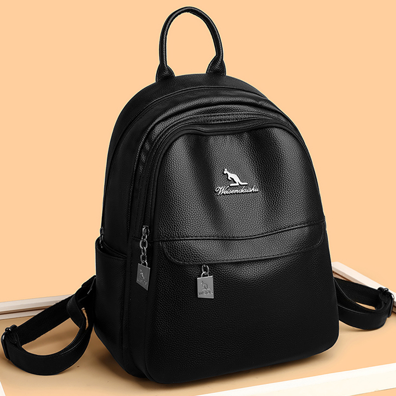 Mini Backpack Purse - 2024 新しい女性のショルダーバッグ高品質レザーバックパック高級デザイナーブランドのバックパック大容量ガールトラベルブックバッグ