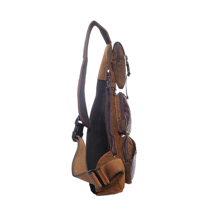 男性クロスボディバックパックスリングチェストバッグスポーツミ - Sling Backpack Shoulder のレビューと価格