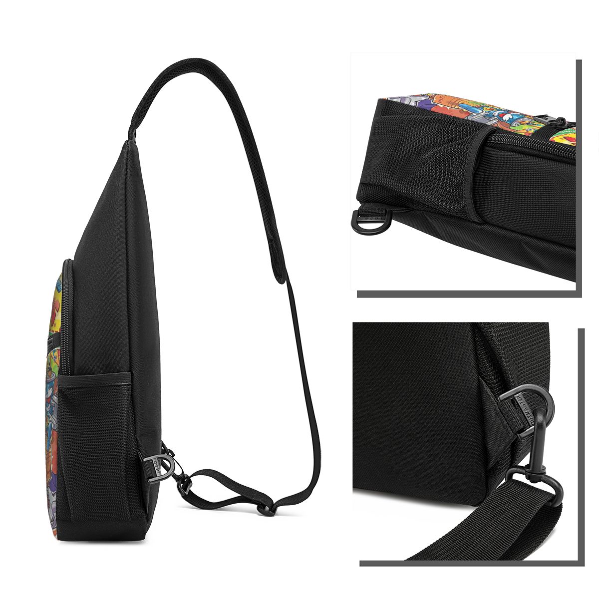 Super Zings Superthings 漫画チェスト - Sling Backpack Shoulder のレビューと価格