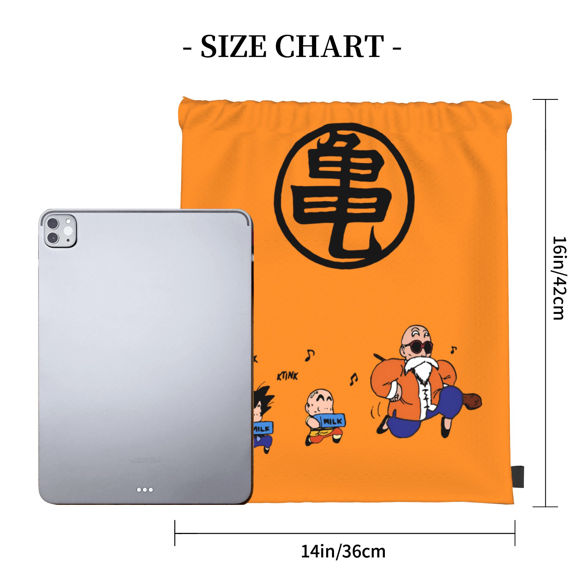 D-Dragon B-Ball Masters Roshis - Drawstring Gym Bag のレビューと価格