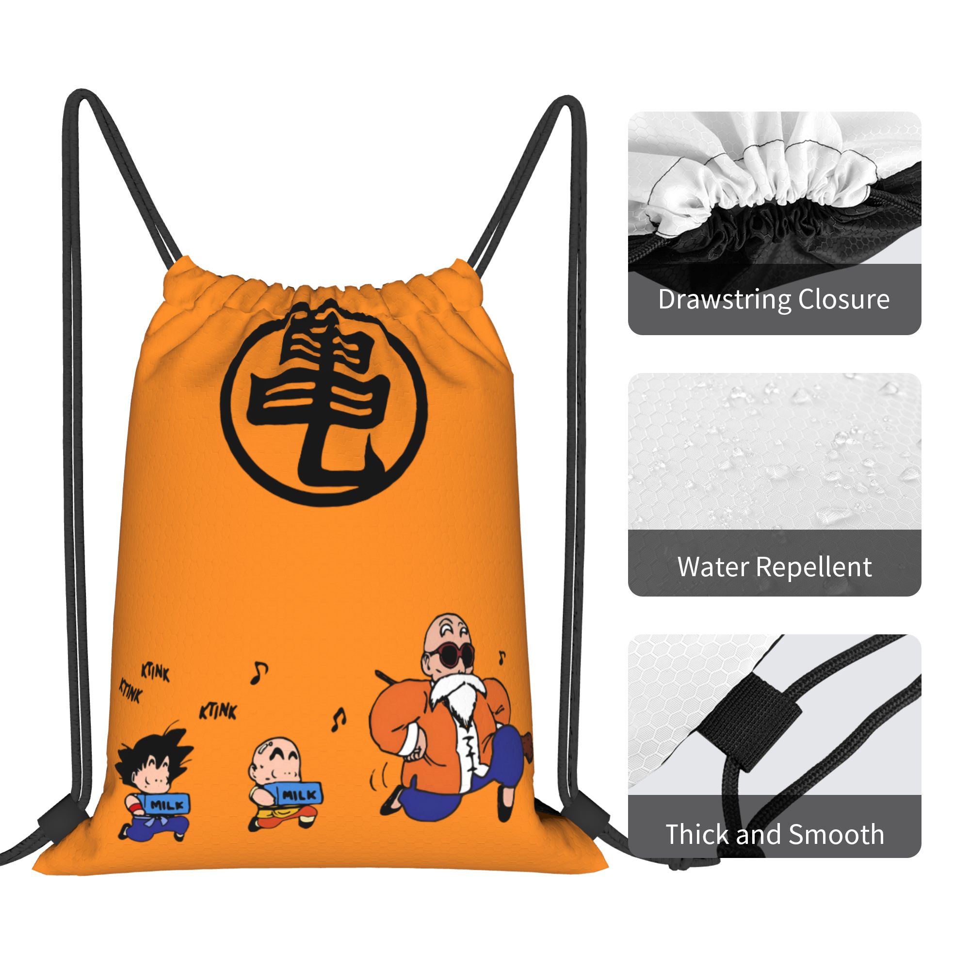 D-Dragon B-Ball Masters Roshis - Drawstring Gym Bag のレビューと価格