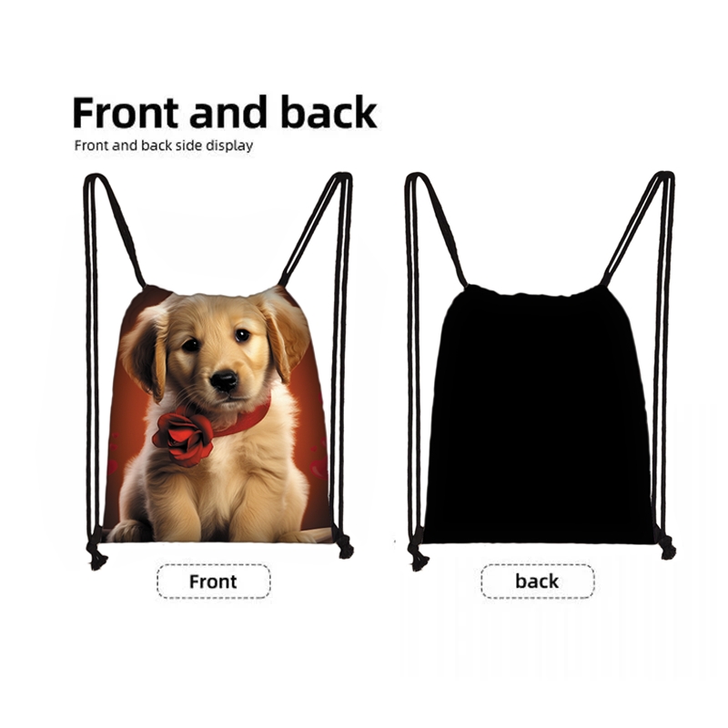 子供用プリント入り巾着ショッピングバッグ男性用ホットゲームデ - Drawstring Gym Bag のレビューと価格