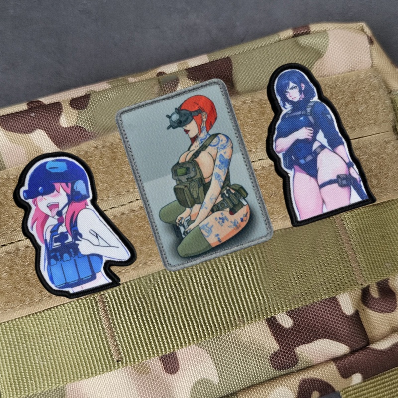 フックとループ付きの戦術的な軍事パッチ,アームバンド,ステッ - Rucksack Military Style のレビューと価格