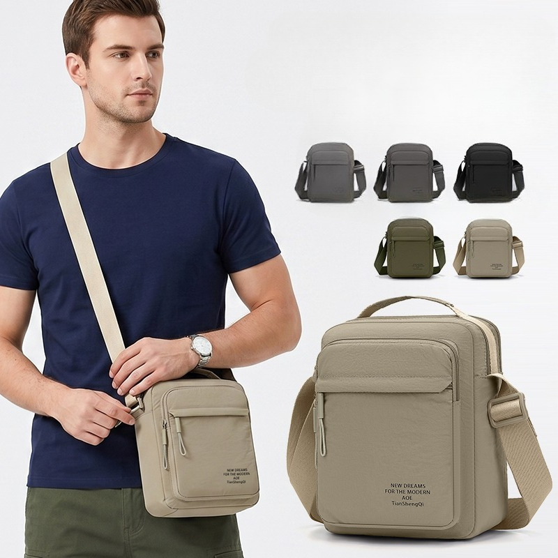 メンズナイロンクロスボディバックパックファッショナブルで多用 - Sling Backpack Shoulder のレビューと価格