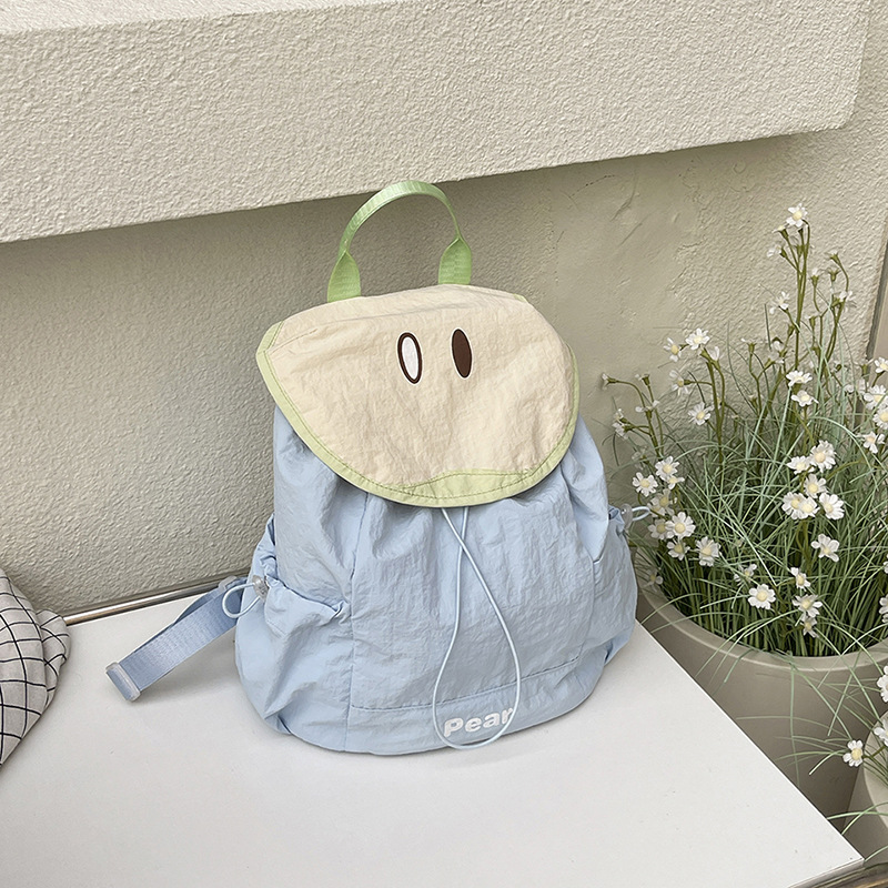 新しいレディース夏かわいい漫画フルーツプリントドーパミン小さ - Canvas Backpack Casual のレビューと価格