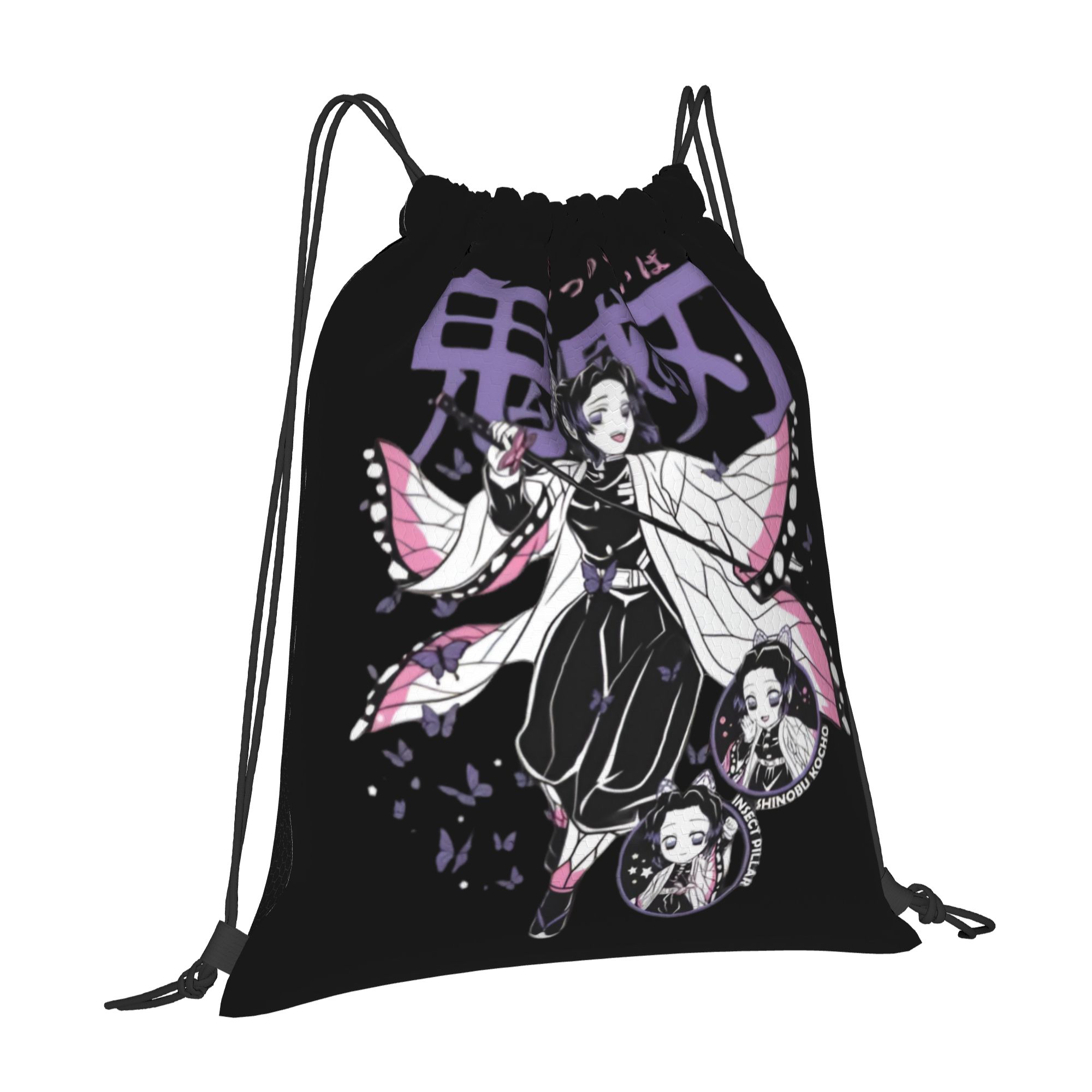 カスタムデーモンスレイヤーズ巾着バッグ女性男性軽量 Shin - Drawstring Gym Bag のレビューと価格