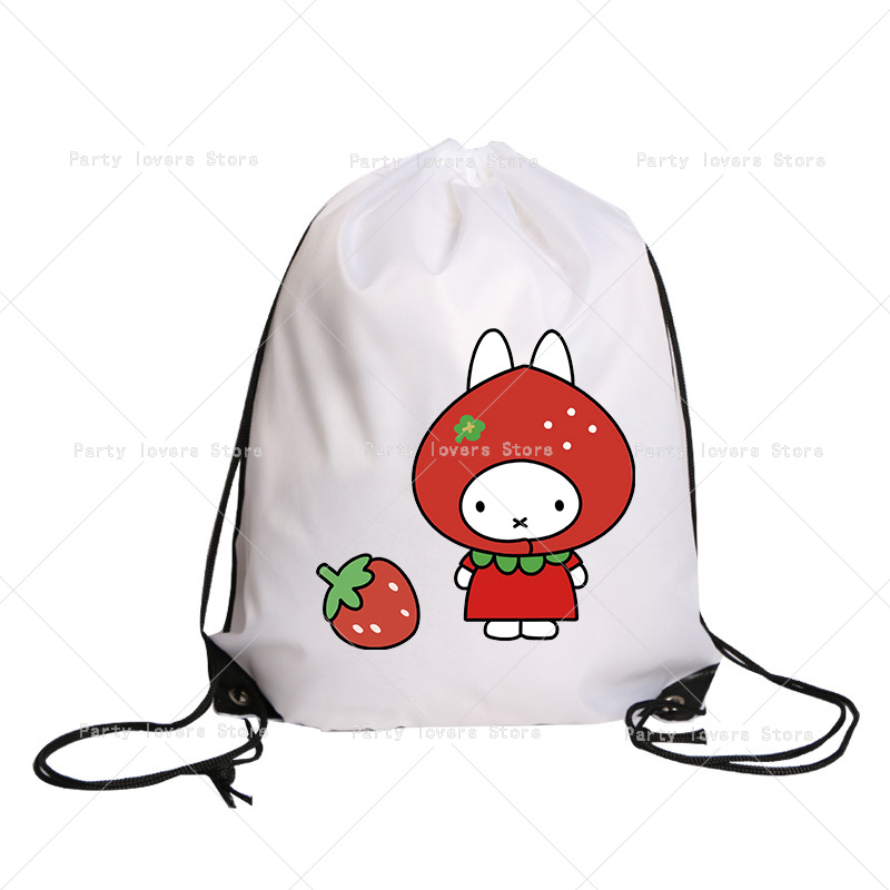 ミッフィー巾着バッグ女性防水ジムスポーツバンドルポケット衣類 - Drawstring Gym Bag のレビューと価格