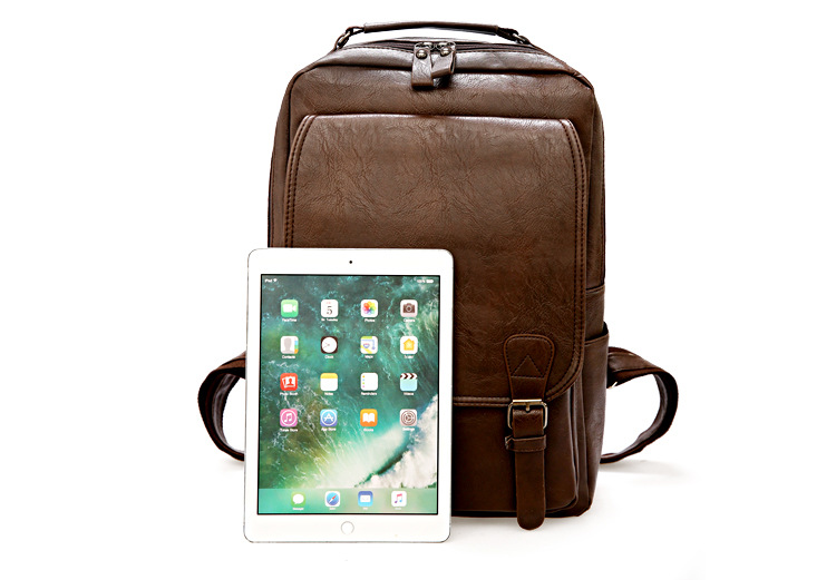 多機能PU防水ラップトップバックパック盗難防止ビジネス旅行バ - Business Backpack Brief のレビューと価格